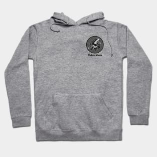 Urban Ocean Squid Logo (Black and Gray) Hoodie